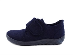 Superfit dark blue slippers Happy wool felt